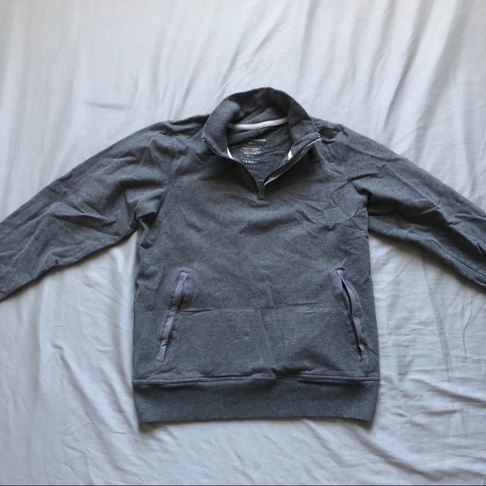 Mack Weldon Men’s Ace Half-Zip Sweater (S)